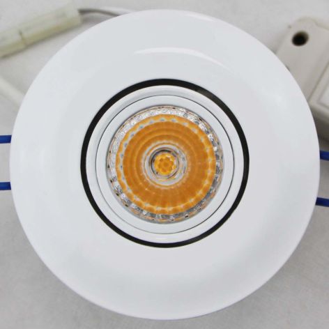 12W(Lens) dimmable CLCB COB LED downlight